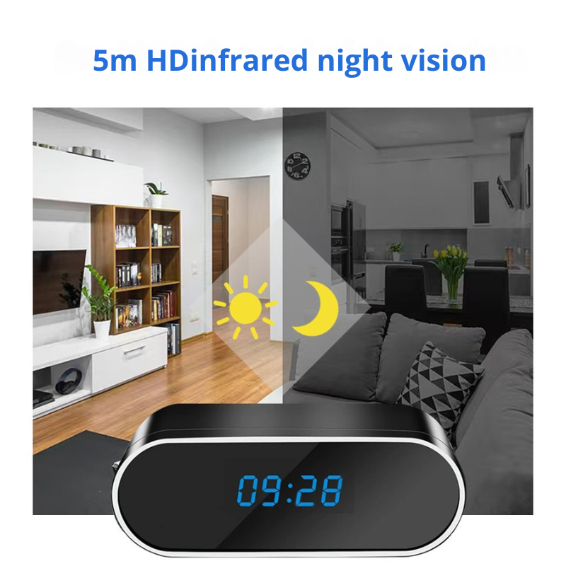 Masked Eyes™ — SafeView Surveillance Clock