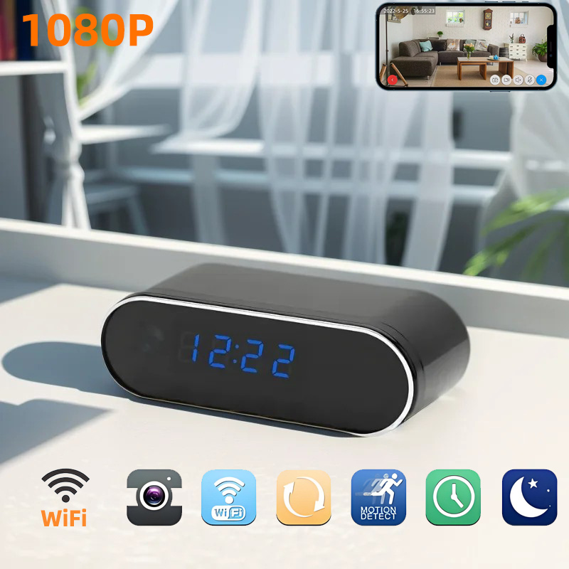 Masked Eyes™ — SafeView Surveillance Clock