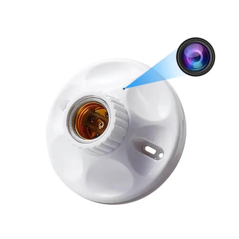 Spy Camera Bulb Holder
