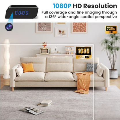Wireless Hidden Clock Camera