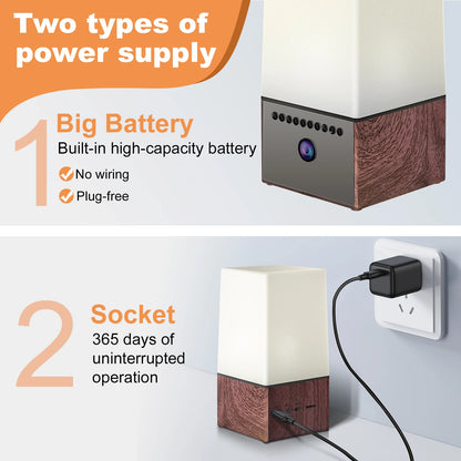 Wifi Desk Lamp Camera