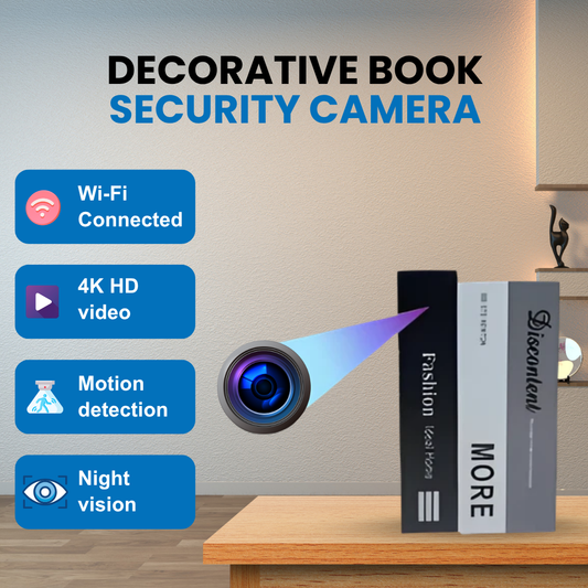 Decorative Book Security Camera
