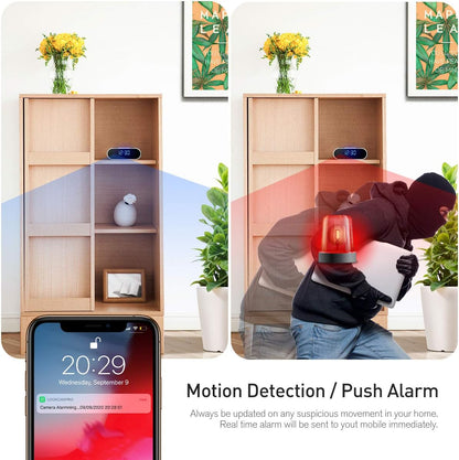 Masked Eyes™ — SafeView Surveillance Clock